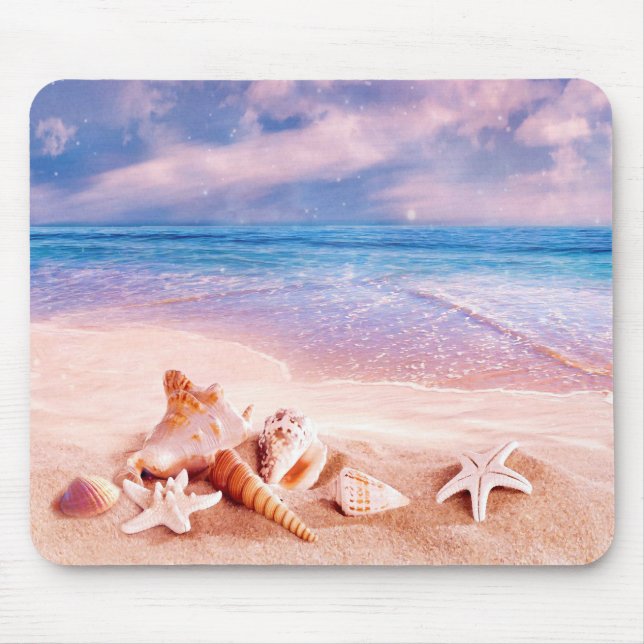 Mousepad Na praia (Frente)