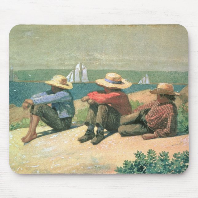 Mousepad Na praia, 1875 (w/c) (Frente)