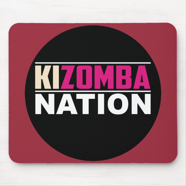 Mousepad Nação de Kizomba (Frente)