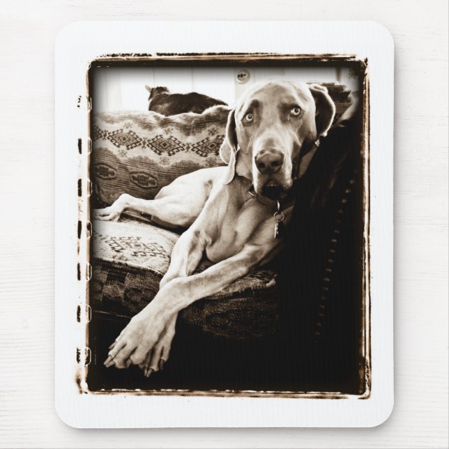 Mousepad Nação de Weimaraner: De "A cadeira Ballou " (Frente)