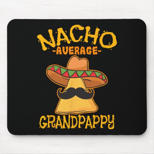 Mousepad Nacho Média Avô Mexicano Cinco Avô Mexicano (Frente)
