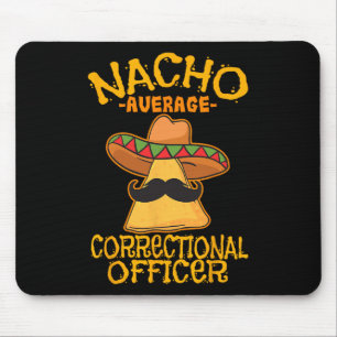 Mousepad Nacho Média Corretor Prisão Cinco De