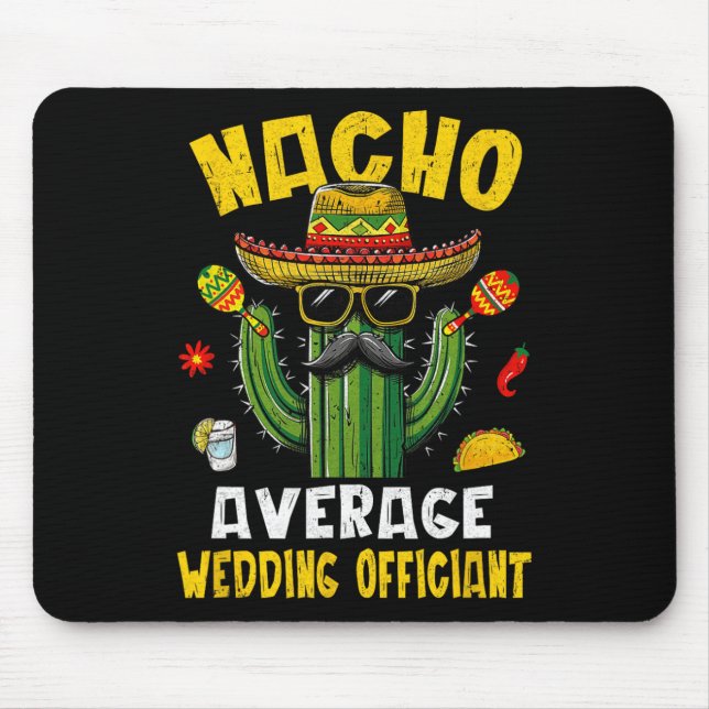 Mousepad Nacho Média de Casamento Oficiente Harious Jo (Frente)