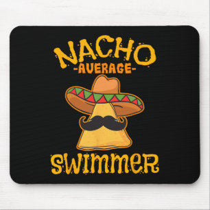 Mousepad Nacho Média Swimmer Cinco De Mayo Mexicano Fiesta