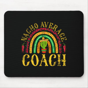 Mousepad Nacho Média Treinador Cinco De Mayo Leopardo Mexic