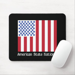Mousepad Nacional do Estado Americano com Paz