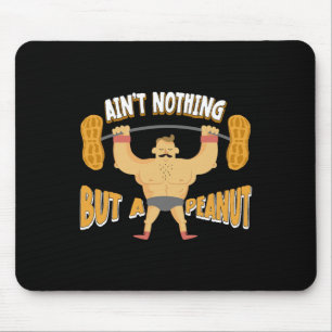 Mousepad Nada Além de um Fisiculturismo com Peso de Amendoi
