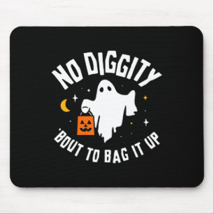 Mousepad Nada De Diggutis Para Apanhá-Lo No Dia das Bruxas