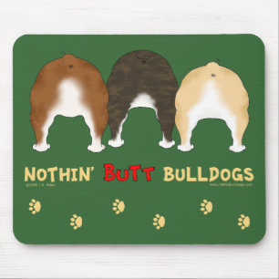 Mousepad Nada termina buldogues