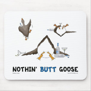 Mousepad Nada termina o ganso