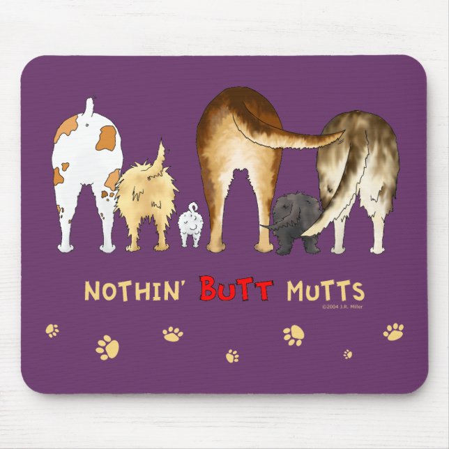 Mousepad Nada termina vira-latas (Frente)