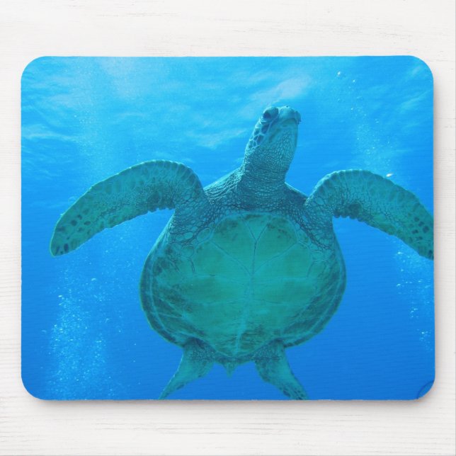 Mousepad Nadar com as tartarugas de mar em Havaí 1 (Frente)