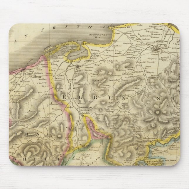 Mousepad Nairn, Elgin (Frente)