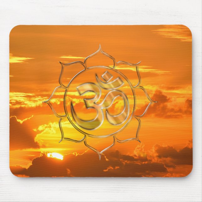 Mousepad Namasté nascer do sol (Frente)