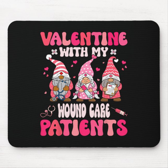 Mousepad Namorado Com Meu Ferimento Cuide Do Gnome Do Dia D (Frente)
