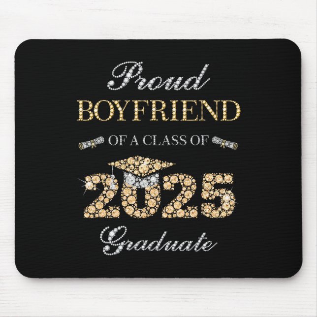 Mousepad Namorado Orgulhosa De Um Formando Cl De 2025 (Frente)
