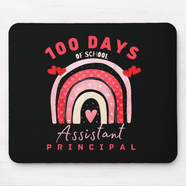Mousepad Namorados 100 Dias De Diversão Da Escola De Istant (Frente)