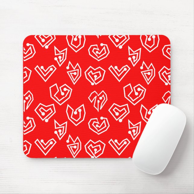 Mousepad Namorados Branco Mazes (Com mouse)