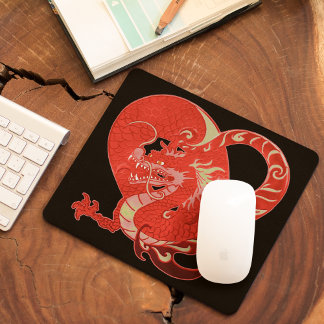 Mousepad Namorados do Coração do Dragão