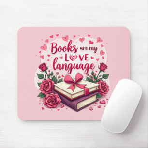 Mousepad Namorados do tórax Romântico Leitura estética