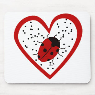Mousepad Namorados Ladybug