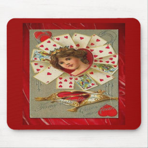 Mousepad Namorados Vitoriano A Rainha dos Corações