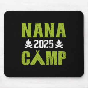 Mousepad Nana Camp 2025 Família Férias Férias de Verão Trip