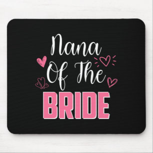 Mousepad Nana do Sexo Masculino da Família da Noiva Festa d