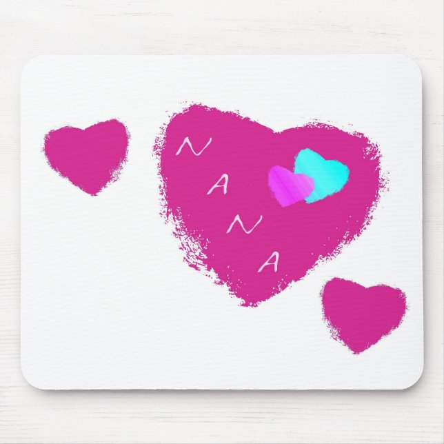 Mousepad Nana Hearts (Frente)