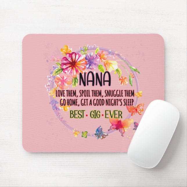Mousepad Nana Os Ama E Os Engana (Com mouse)