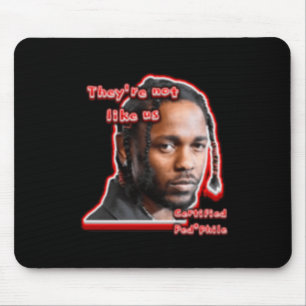 Mousepad Não como o nosso adesivo