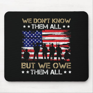 Mousepad Não Conhecemos Todos Mas Devemos a Todos EUA