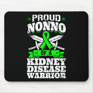 Mousepad Não De Um Guerreiro Da Doença Renal Vovô