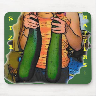 Mousepad Não deie meus "abobrinhas de Z dobro"!