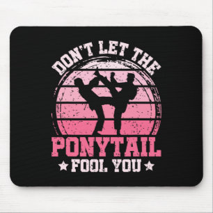 Mousepad Não Deixe A Cabelo De Cavalo Enganar Você Arte Mar