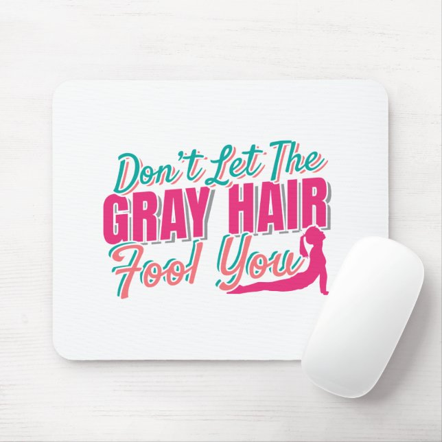 Mousepad Não deixe a Cinza enganar você, Yoga. (Com mouse)