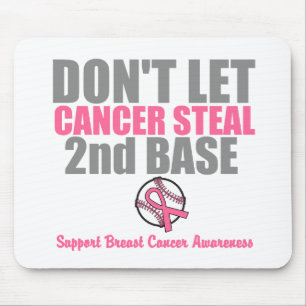 Mousepad Não deixe o cancer roubar em segundo a ?a base