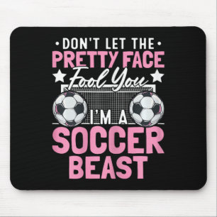 Mousepad Não Deixe o Rosto Bonito Enganá-lo Eu Sou Uma Best