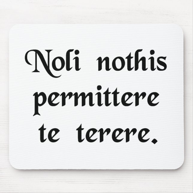 Mousepad Não deixe os bastardos obtê-lo para baixo (Frente)