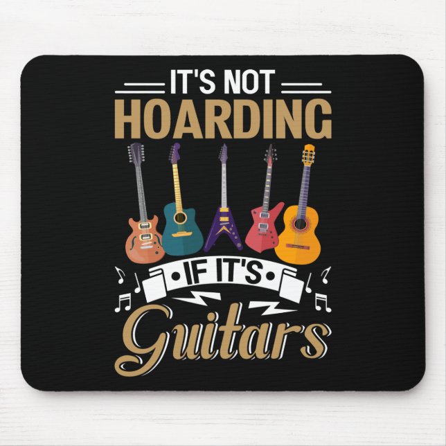 Mousepad Não é açambarcamento, se é guitarra (Frente)