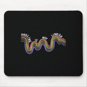 Mousepad Não é consciência mental linear Arco-Íris