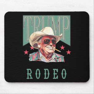 Mousepad Não é o meu primeiro Rodeio Oeste, o Cowboy Engraç