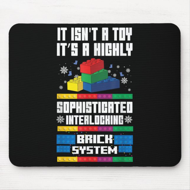 Mousepad Não é um brinquedo, é um sistema de bloqueio (Frente)