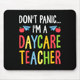 Mousepad Não Entre em Pânico Sou Professor de Creche - Pres