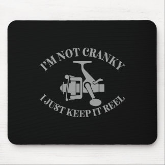 Mousepad Não Estou Irritado Eu Só Mantenho Isso Reel Engraç