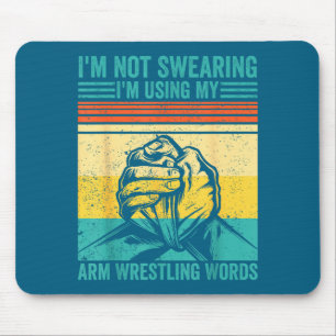 Mousepad Não estou jurando, estou usando minhas palavras de