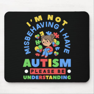 Mousepad Não Estou Me Comportando Mal, Tenho Conscientizaçã