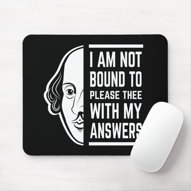 Mousepad Não estou obrigado a te agradar (Com mouse)