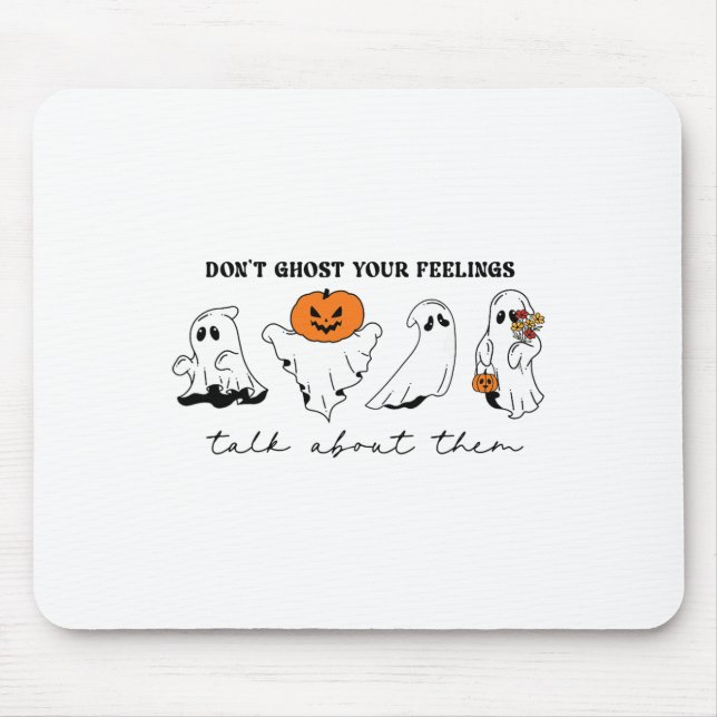 Mousepad Não experimente seus sentimentos Terapia Inspiraci (Frente)