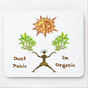 Mousepad Não faz o pânico Im orgânico